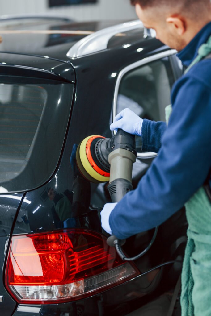 auto polijsten in Hillegom